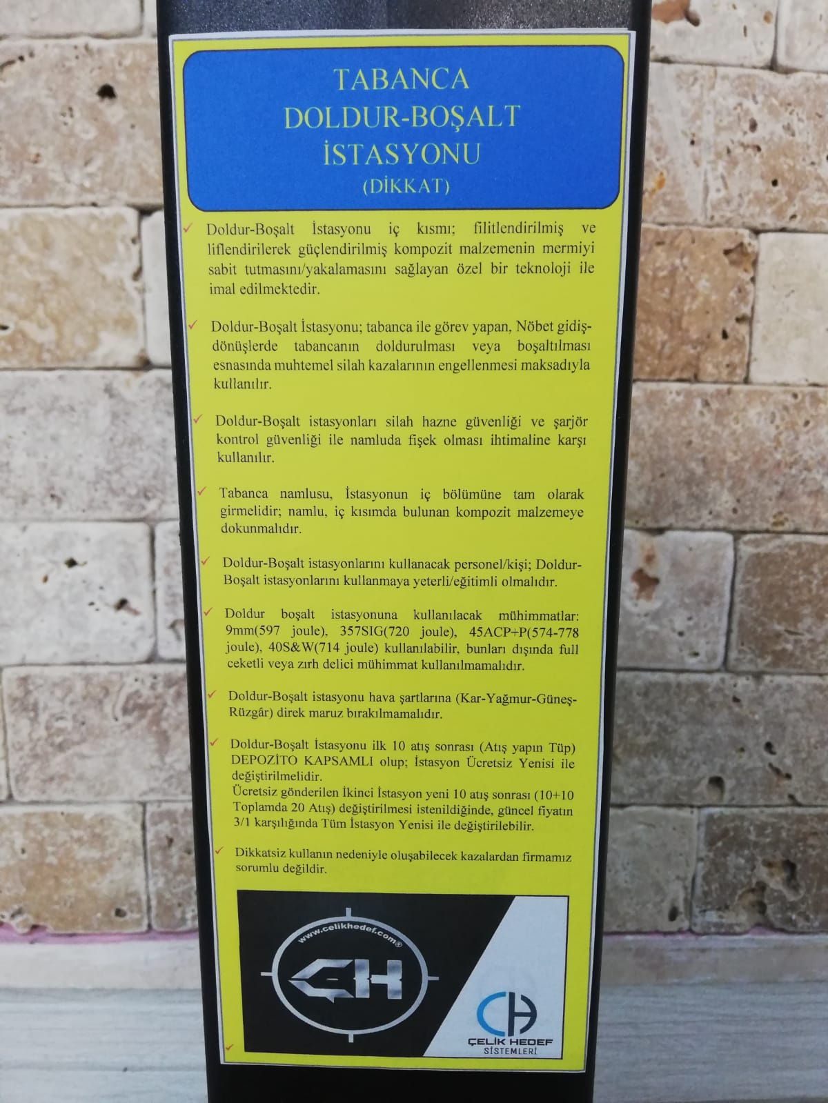Compact 'T800' Tip Doldur Boşalt İstasyonu (Tabanca-Mp5 Hafif ve Ağır Makinalı Tüfek) Doldur Boşalt Varili