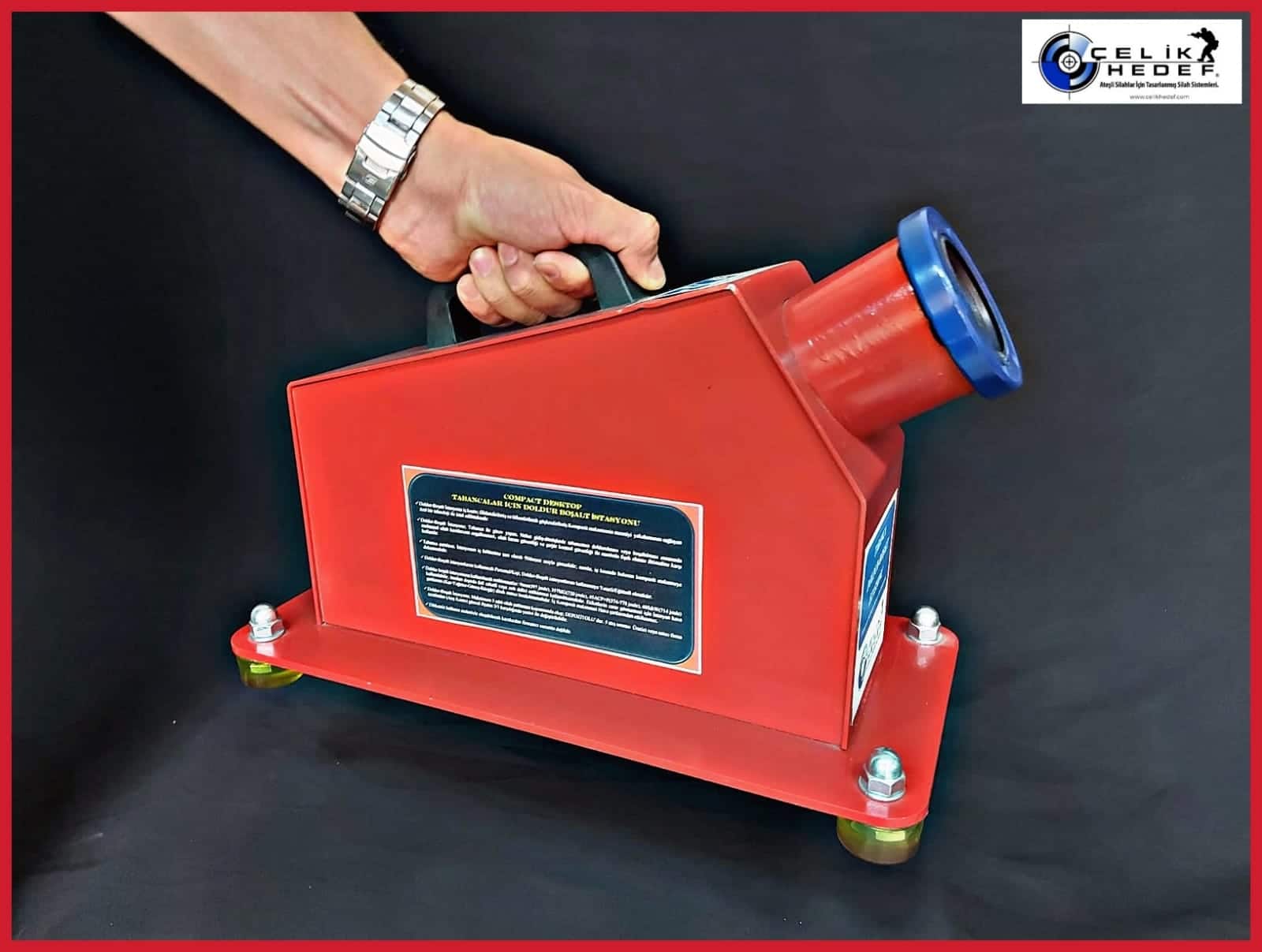 Desktop Compact Tip Doldur Boşalt İstasyonu (Tabanca-Mp5 Hafif ve Ağır Makinalı Tüfek) Doldur Boşalt Varili 