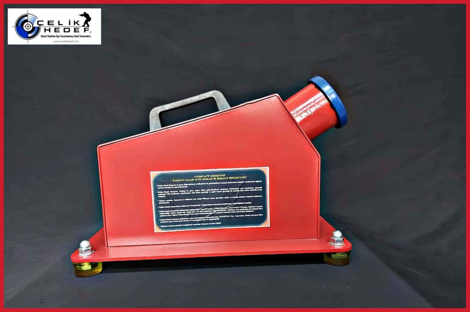 Desktop Compact Tip Doldur Boşalt İstasyonu (Tabanca-Mp5 Hafif ve Ağır Makinalı Tüfek) Doldur Boşalt Varili 